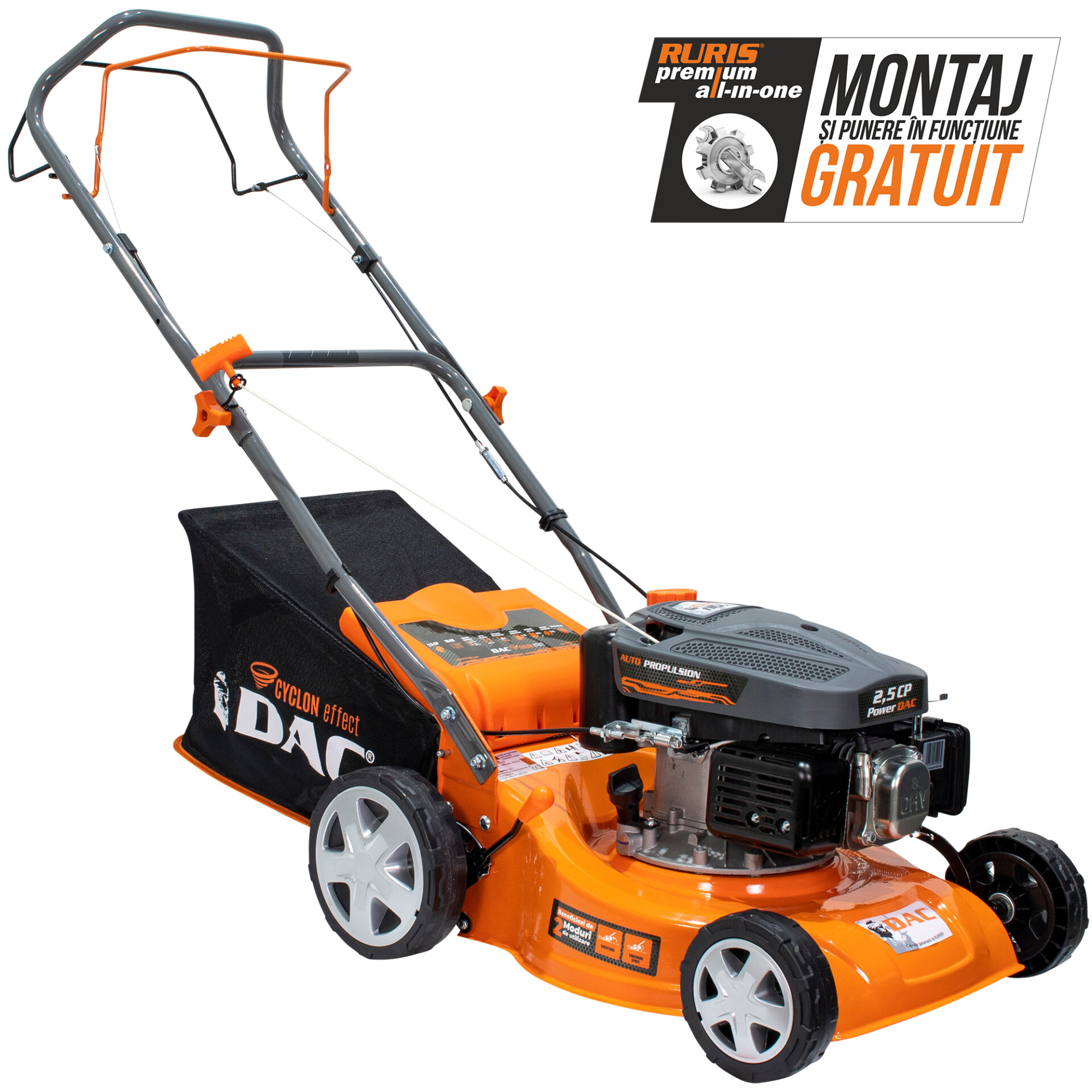 Imagine generala masina de tuns gazon DAC 110XL